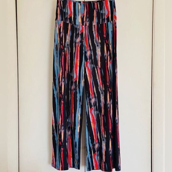 Arolina wide leg palazzo full length pants size Small - Picture 1 of 8